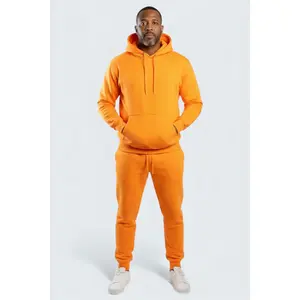 Neon Orange Heavy Blend Fleece SweatSuit