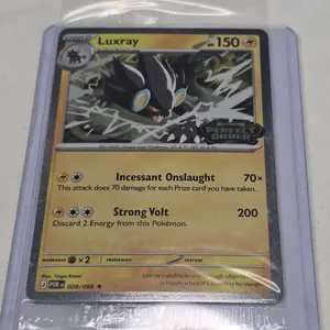 Luxray POR 028/088 Holo Cosmo Stamped Promo Sealed Card