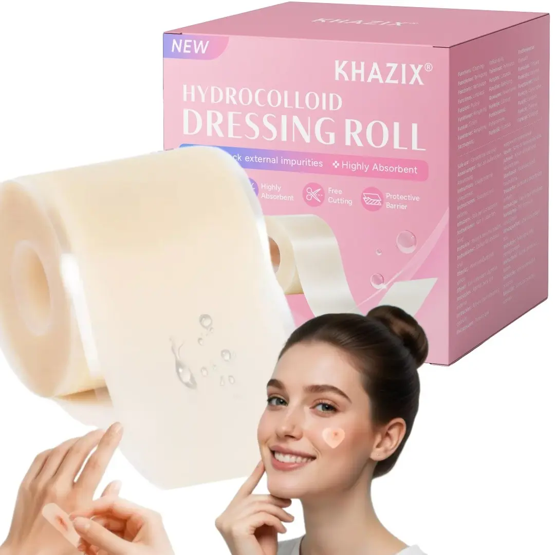 Waterproof Hydrocolloid Skin Care Roll, Self-Adhesive Super Absorbent Bandage, Soft and Waterproof, Ideal for Skin Care, Scar Tape for Face, Scar Tape Scars, Scar Patches