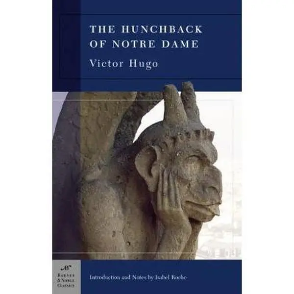 Used Paperback Book - The Hunchback of Notre Dame (Barnes & Noble Classics Series) by Victor Hugo, English Edition - Ideal for Students, General Readers with Footnotes, Endnotes, Bibliographies