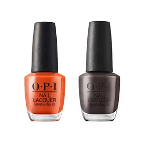 Bundle of OPI Nail Lacquer, Suzi Needs A Loch-Smith + OPI Nail Lacquer, Brown to Earth, Cleveland, 0.5 fl oz