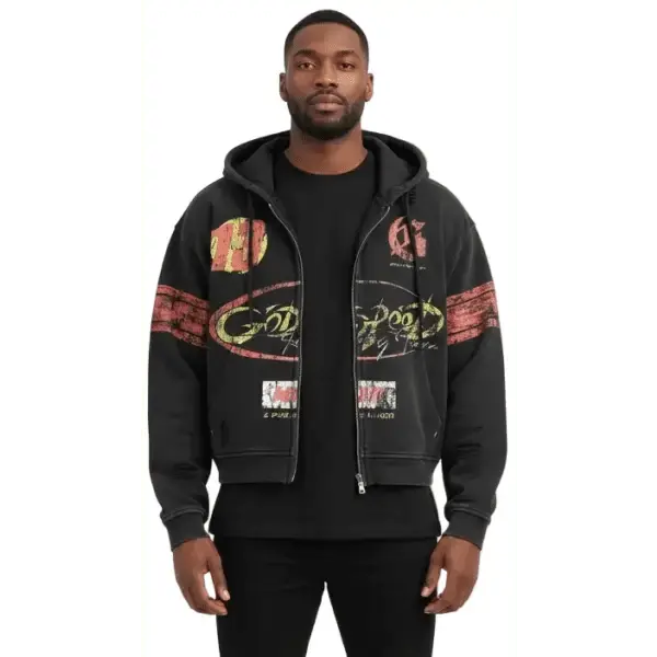 Godspeed speedway zip up hoodie