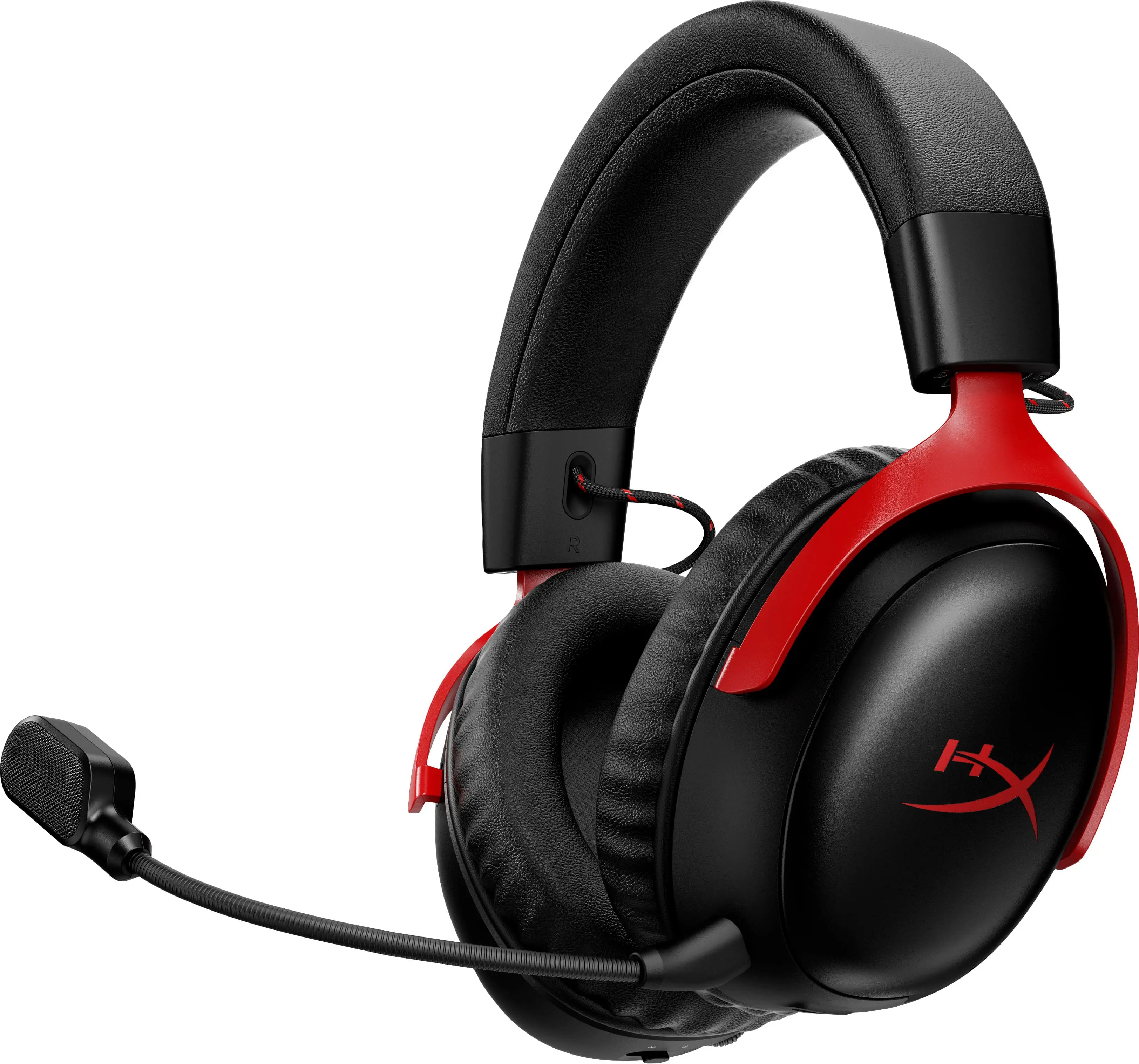 HyperX - Cloud III S Wireless Gaming Headset for PC, PS5, PS4, Nintendo Switch, Mac, and Mobile - RedBlack
