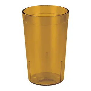 Pebbled Tumblers - 9-1/2 oz, Amber