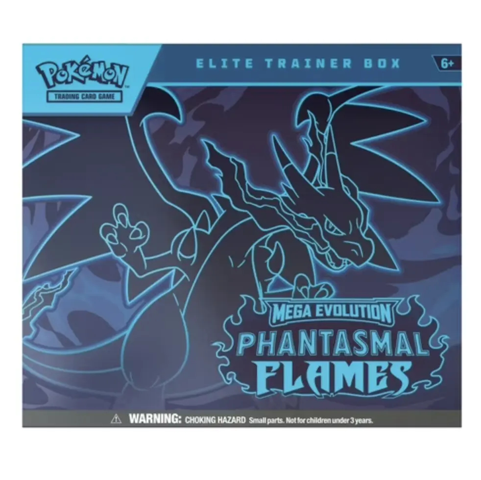 2025 Pokémon Mega Evolution Phantasmal Flames Elite Trainer Box