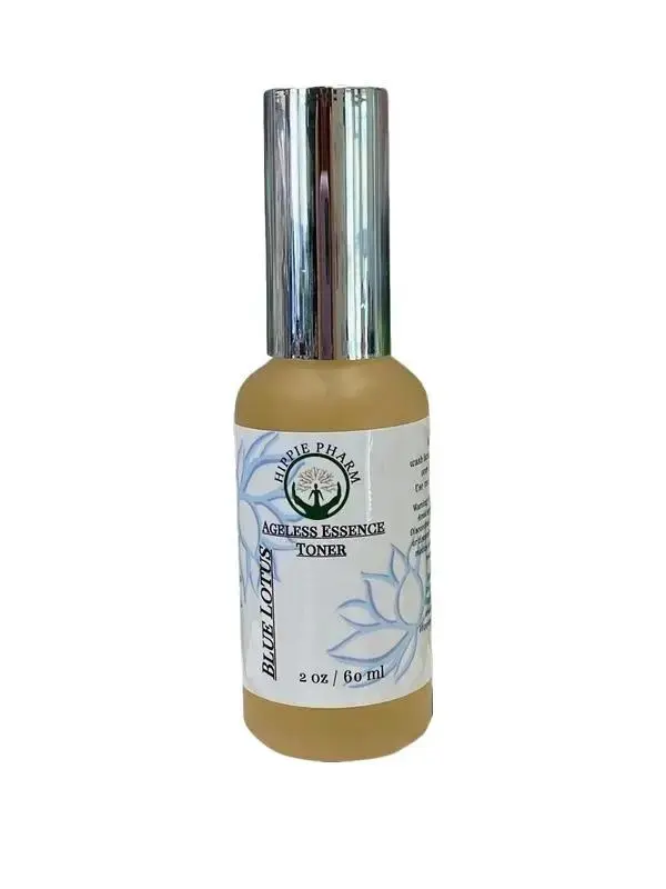 Blue Lotus Ageless-Essence Toner 2 oz | Facial Toner Serums Radiant Rejuvenating Skincare facial serum