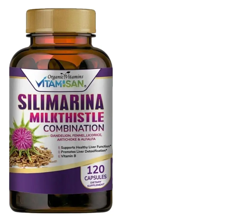 Milk Thistle Silymarin Herbal Supplement 1200 mg – 120 Capsules Milk Thistle Silymarin Herbal Supplement 1200 mg – 120 Capsules