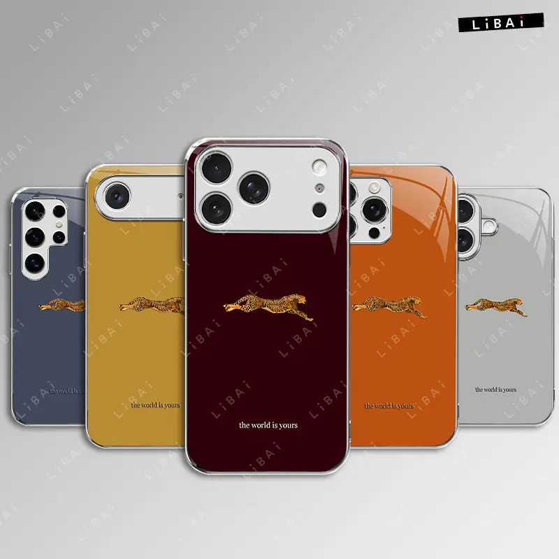 The world is yours, super cool and simple style for iPhone 17 16 15 14 13 12 11 8 7 X all models electroplated glass shell, suitable for giving Halloween, Thanksgiving, Christmas holiday exclusive, gift, super cool, trendy--975