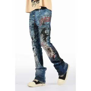 Blaytex Blue Stacked Flare Jean