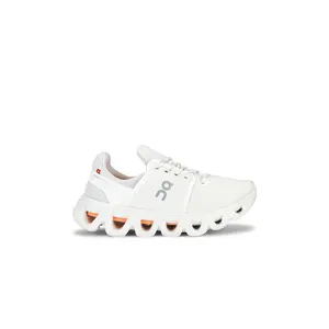 On Cloudswift 4 Ad Sneaker in White & Sunstone