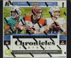 2020 Panini Chronicles Football H2 Hobby Trading Cards