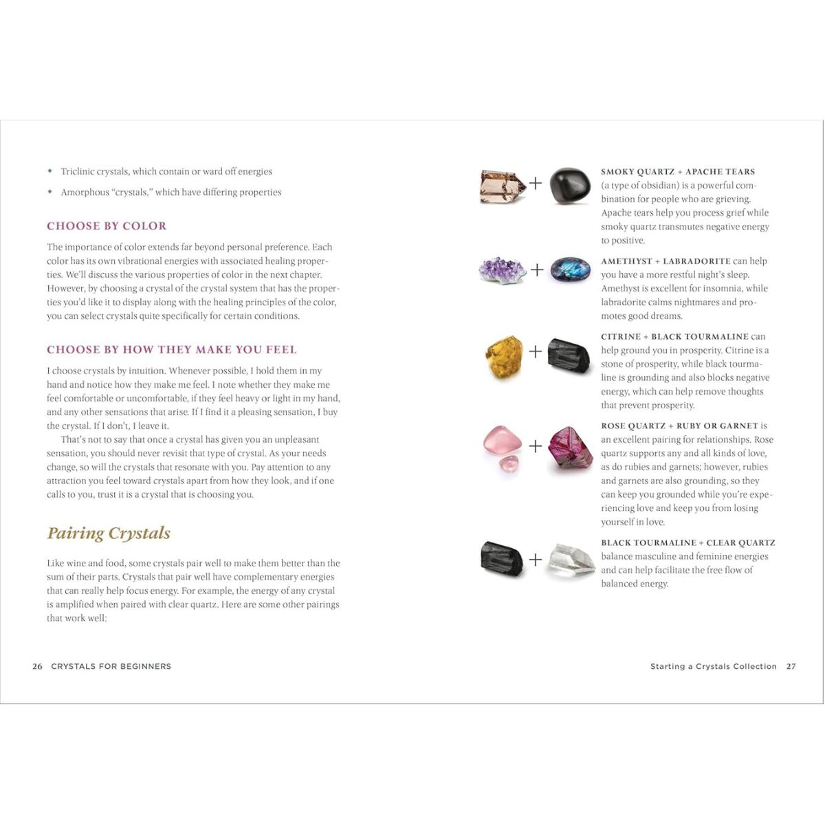 Crystals for Beginners Easy Guide to Healing Crystals & Energy - Paperback