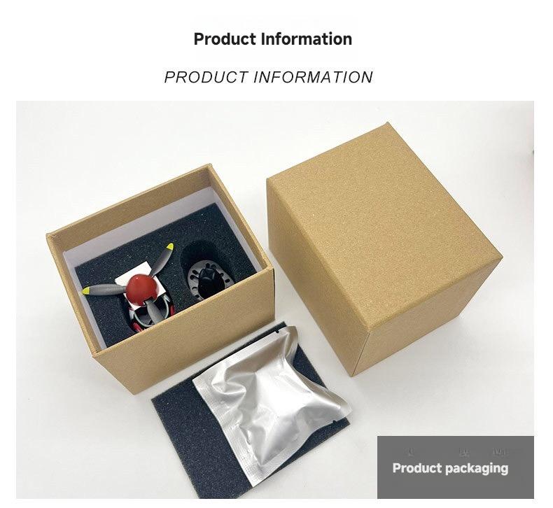 P-40 Warhawk Eau de Cologne-shaped car air freshener, vent clip, men's auto accessory, enjoy fresh air.