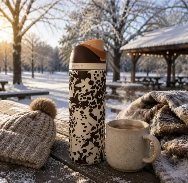 Owala x Target Cowgirl Core 24oz Stainless Steel Water Bottle, Limited Edition Insulated Tumbler with FreeSip Lid, Leak Proof Sports Bottle for Gym, Travel & Daily Hydration