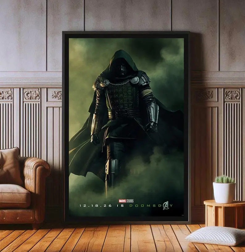 [Unframe Poster] 2026 Avengers, Doomsday Movie Poster, Popular Film Poster Prints for Wall Aesthetic Decor