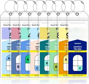 [New Deal] 8 Pack Luggage Tags for Cruise Ship Essentials for NCL, Princess, Carnival, Royal Caribbean and Celebrity Cruise Necessities