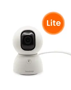 SensForge 2.5K Indoor Pan-Tilt Security Camera Lite, 360° Dual-Band WiFi Camera for Home, Free AI Human & Pet Detection, 2-Day Cloud + Two-Way Talk, Optional AI + Storage Upgrade
