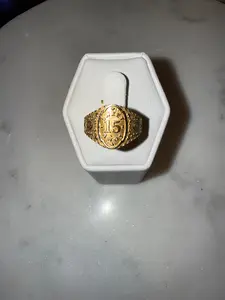 14K Gold Quinceanera Ring