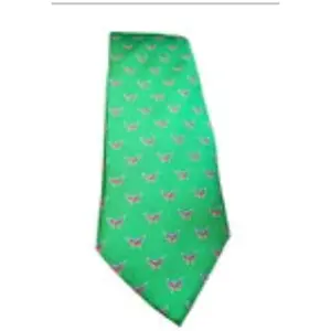 Vineyard Vines Tie Green Custom Collection American Energy Partners Silk Necktie