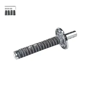 Universal Shift Knob — Japanese-Style Handle Shifter, Compatible with Manual and Most Automatic Transmission Models, Includes 4 Adapters