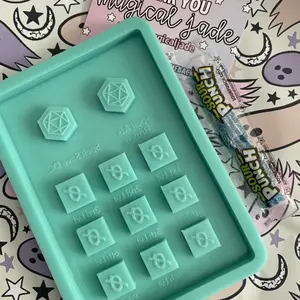 D&D Spell Slot Dice Tracker Sheet Silicone Mold