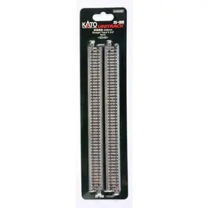 Kato 20-000 N Unitrack 9-3/4" (248mm) Straight (4 Pieces)