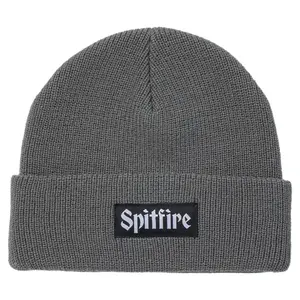 Spitfire Wheels Beanie Molotov Script Charcoal