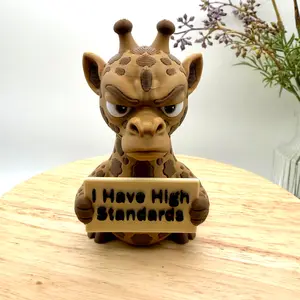Animals with Attitude - Collectible 3D Printed Figurine
