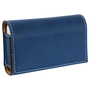Compact Pill Box with Personalized Leatherette Case