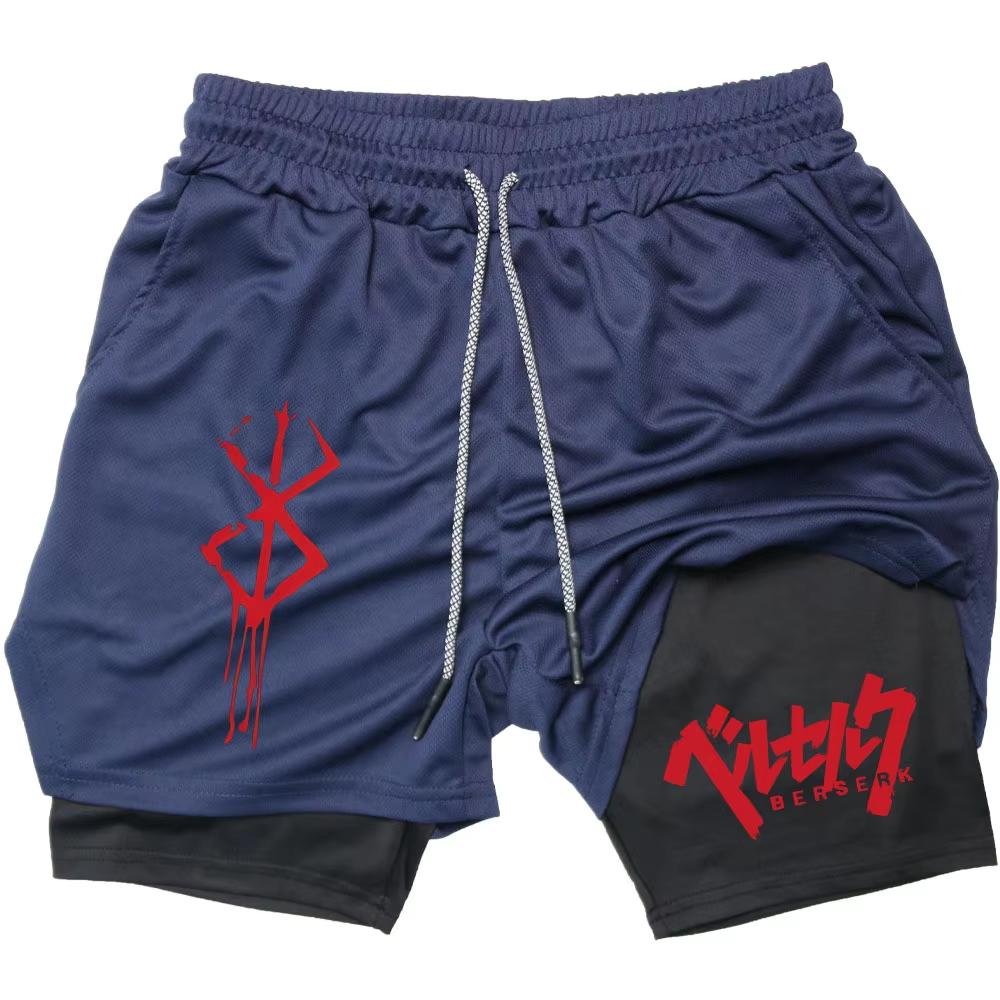 Guts the Black Swordsman Gym Shorts Guts the Black Swordsman Gym Shorts