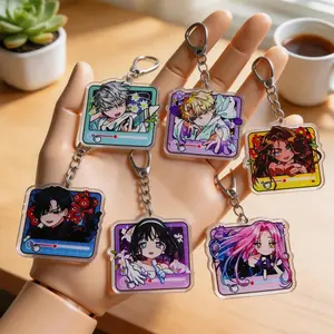 Alien Stage Music Player Keychain Collection: Full Set of 6 - Hyuna Mizi Luka Till Sua Ivan Acrylic Charms
