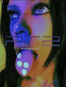 Playstation 2 poster Gaming poster décor - NO FRAME