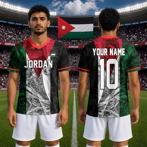 Custom Jordan Soccer Jersey, Personalized Name & Number Football Jersey, Festival 2026 Fan Shirt, Soccer Gift Apparel