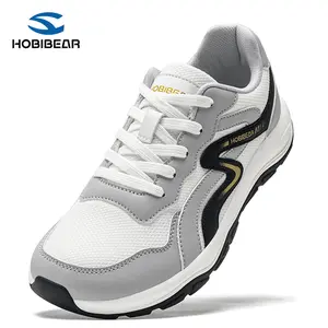 HOBIBEAR Wide Toe Sneakers for Men & Women, Comfort Urban Casual Shoes, Breathable Daily Footwear, Retro Joggers & Dad Shoes