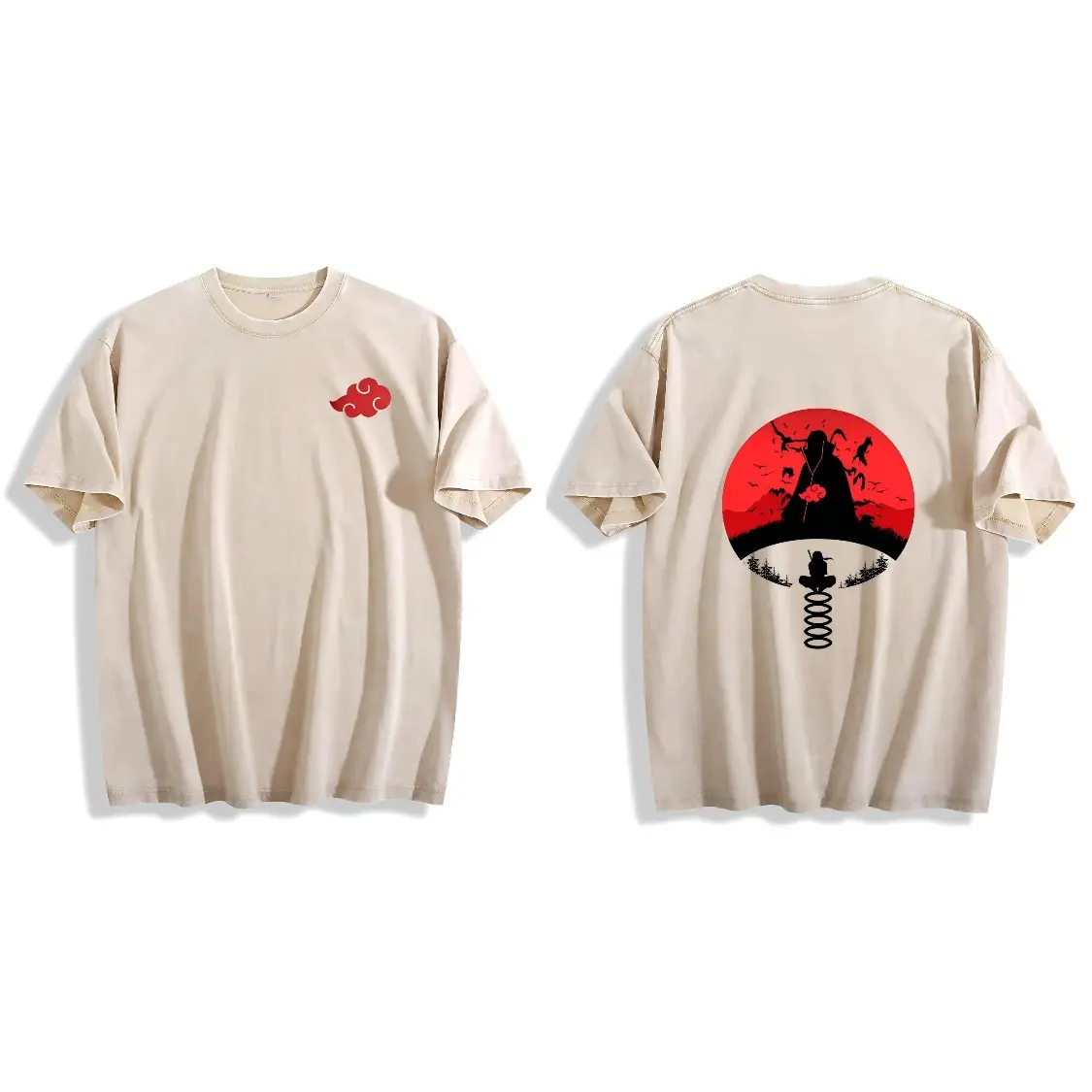 Vintage Washed Cloud Graphic T-Shirt, Oversized Streetwear Tee, Casual Hip Hop Crewneck Top, Retro Aesthetic Short Sleeve Shirt, Ideal for Daily Wear & Summer Outfits