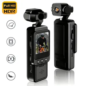 1080P Pocket Camera,Vlogging Camera with 1.54 inch IPS Screen,6X Digital Zoom,USB Charging,Wide Angle,Wearable Action Camera,Video&Video Blog Camera,Sport DV,Streaming Camera,POV Camera,Wearable Recording Camera,Premium Portable Camcorder