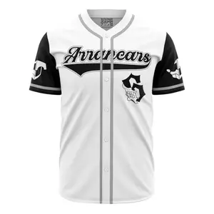 Arrancars Grimmjow Bleach Baseball Jersey | For all ages Adults and Children Cool Summer Ape Anime Vibes for Men & Fans