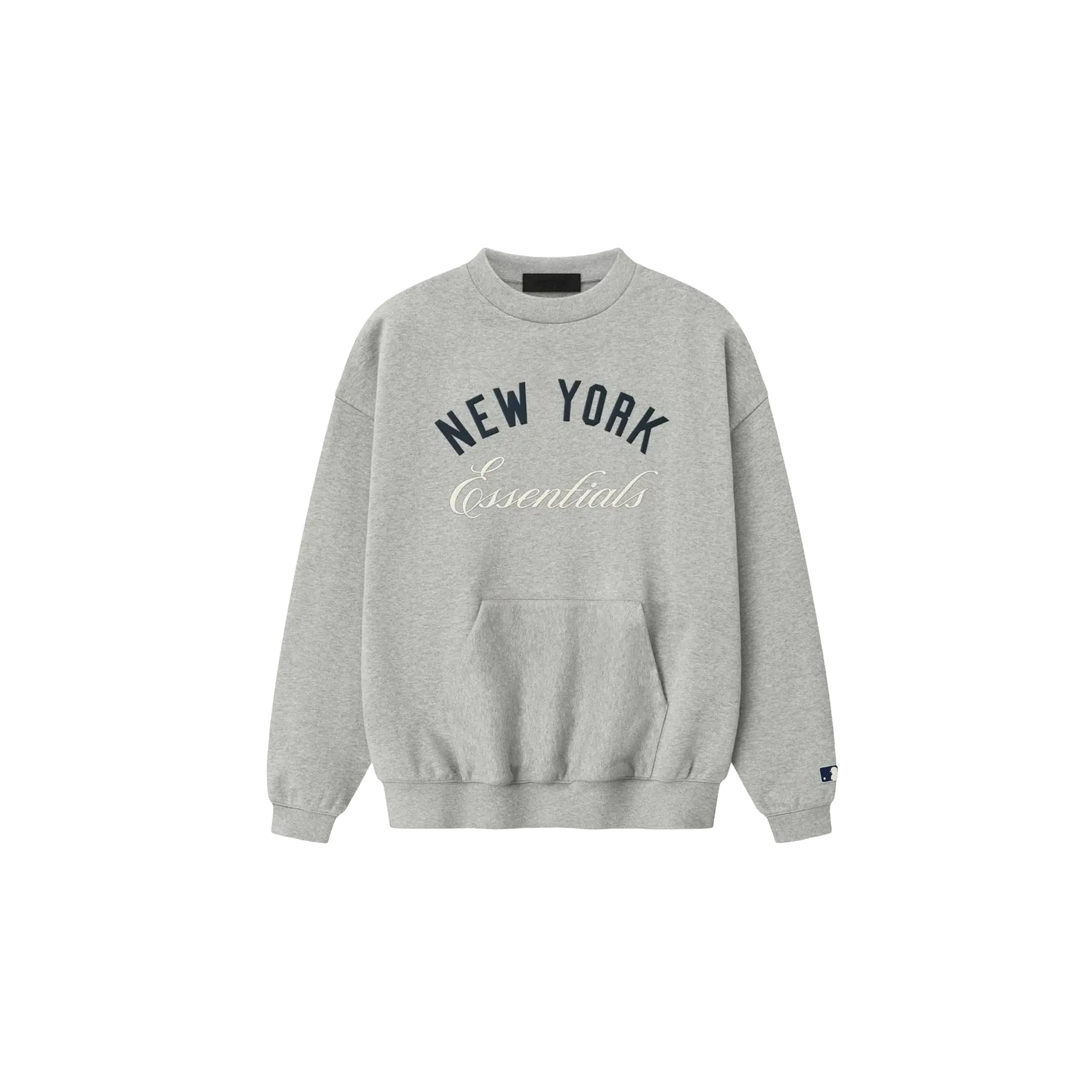 Essentials Yankees Sport Crewneck "Concrete Heather" 192ML254412F