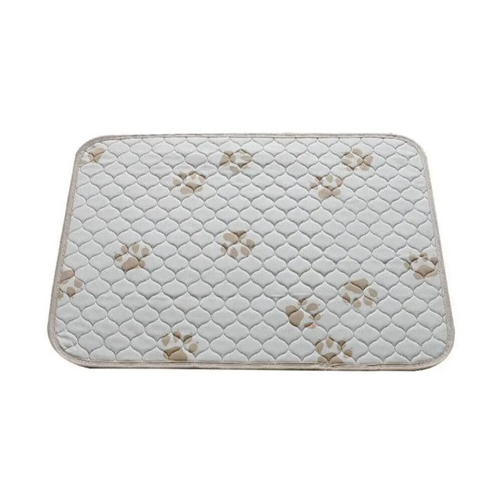 Washable Dog Pee Pads Reusable Dog House Training Pads Puppy Whelping Mat 4 Size