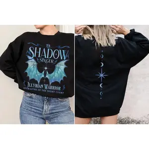 Shadowsinger Night Court Sweatshirts, Azriel SJM Book Merch Inspired, The Bat Boys Velraris Tee, Gift For Him, Gift For Her