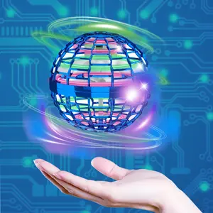 Smart Induction Flying  Luminous Colorful Spinning Suspended Ball for Outdoor Sports Educational Children's Toy Decompression Gift for Boys Girls