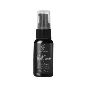 Facial Serum with Triple-Action Nano-Silver Hyaluronic Acid & Marine Collagen Peptides for Skin Repair 30ml | SilverCeuticals