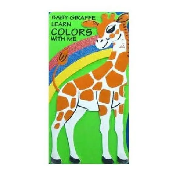 USED-Baby Giraffe Learn Colors with Me by Playmore Inc. (Unknown)