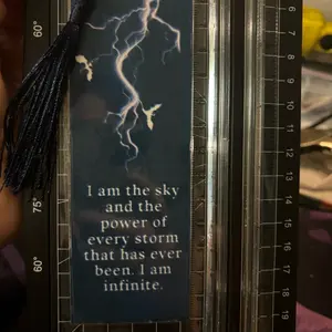 Fourth Wing Bookmark- I am the sky and the power of every storm