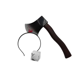 Bloody Axe in Head Play Headband