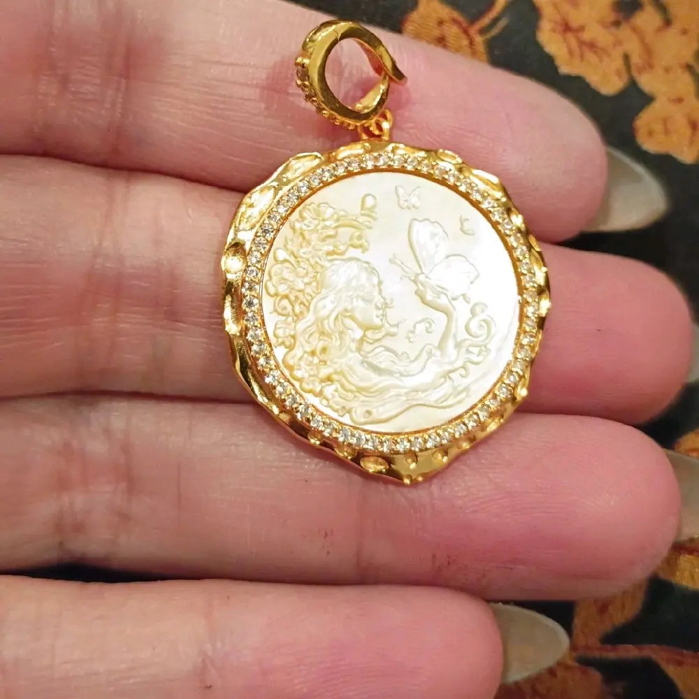 Golden Butterfly Lady