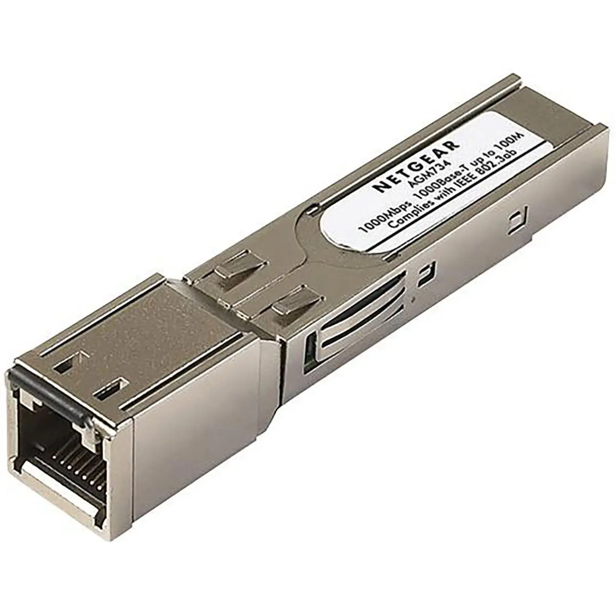 Netgear ProSafe AGM734 1000Base-T SFP RJ45 Copper GBIC Ethernet Module