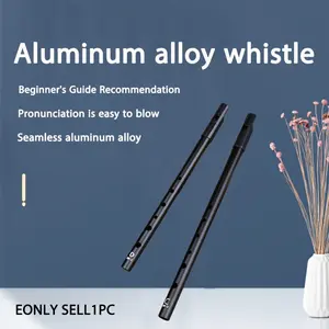 🍀 Pick Your Key! Easy-to-Learn Irish Whistle (C/D) - Durable Aluminum Alloy