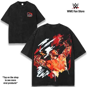 Randy Orton RKO Legend Graphic T-Shirt, Viper Apex Predator Design Inspired by WWE, Randy Orton RKO Pose Back Print Vintage Washed Streetwear 230gsm Heavyweight Cotton Pro Wrestling Fan Tee Viral TikTok Merch