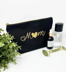 Personalized Mom makeup bag , Large toiletry bag, Personalized gift for mom, Mothers day gift